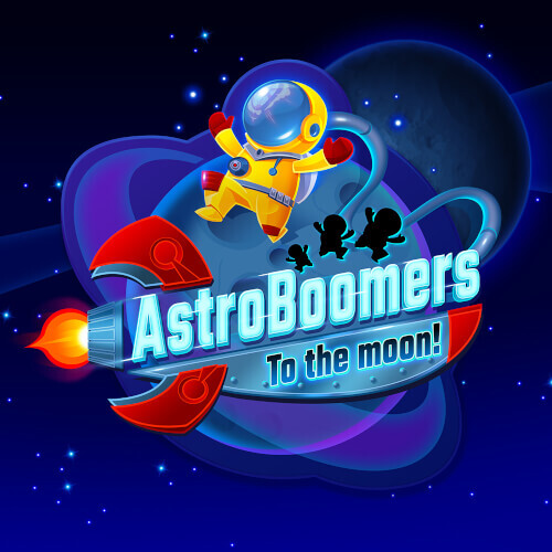 Astroboomers: To The Moon! Slot Demo